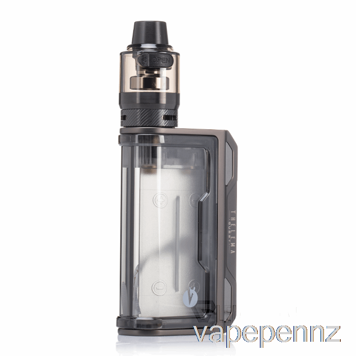 Lost Vape THELEMA QUEST 200W Starter Kit Gunmetal / Clear VAPE NZ